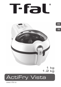 Mode d’emploi Tefal FZ740050 ActiFry Vista Friteuse