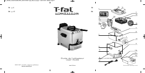 Mode d’emploi Tefal FR804051 Ultimate EZ Clean Friteuse