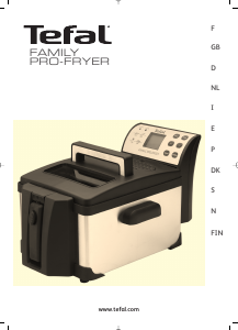 Manual de uso Tefal FR401670 Family Pro Freidora