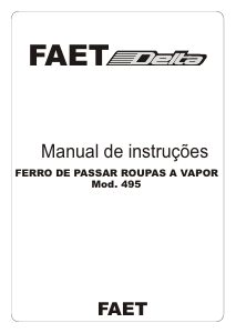 Manual Faet Delta Ferro