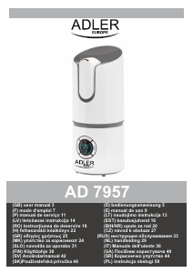Manual Adler AD 7957 Humidifier