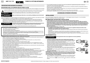 Manuale Ignis AKF 115/IX Piano cottura