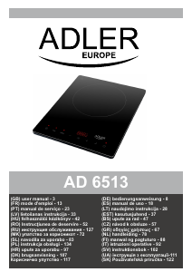 Instrukcja Adler AD 6513 Płyta do zabudowy