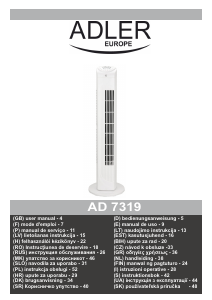 Priročnik Adler AD 7319 Ventilator