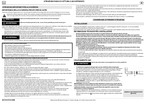 Manuale Ignis AKS 213/IX Piano cottura