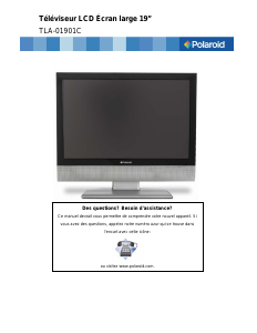 Mode d’emploi Polaroid TLA-01901C Téléviseur LCD