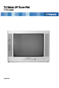 Mode d’emploi Polaroid TTM-2410 Téléviseur