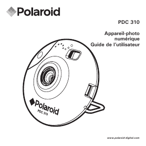 Mode d’emploi Polaroid PDC 310 Appareil photo numérique