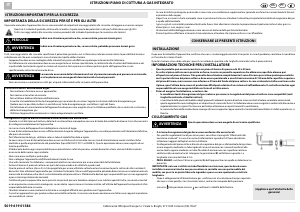 Manuale Ignis AKS 400/IX Piano cottura