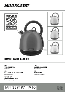 Bedienungsanleitung SilverCrest IAN 339197 Wasserkocher