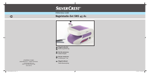 Manuale SilverCrest IAN 54344 Essiccatore per unghie