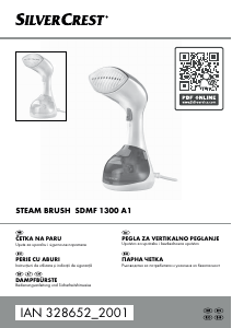 Priručnik SilverCrest IAN 328652 Parnik za odjeću