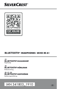 Bedienungsanleitung SilverCrest IAN 341803 Kopfhörer