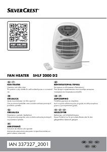 Manual SilverCrest SHLF 2000 D2 Heater