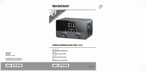 Manual SilverCrest IAN 279398 Radio