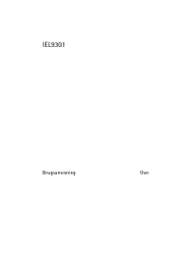 Brugsanvisning Voss-Electrolux IEL9301-HV Ovn