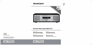 Bedienungsanleitung SilverCrest IAN 279334 Stereoanlage