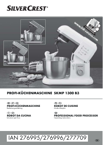 Manuale SilverCrest SKMP 1300 B3 Robot da cucina