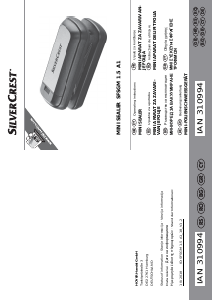 Priručnik SilverCrest IAN 310994 Stroj za vakuumiranje