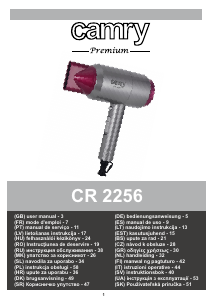 Manual Camry CR 2256 Uscător de păr