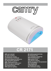 Priručnik Camry CR 2171 Sušilo za nokte