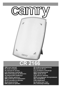 Manual Camry CR 2166 Lampă cu lumina diurna