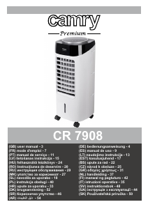 Návod Camry CR 7908 Klimatizácia
