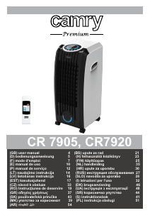 Manuál Camry CR 7905 Klimatizace