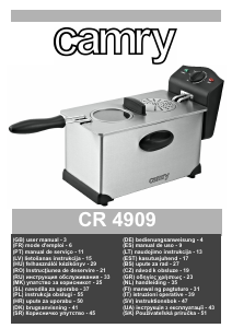 Handleiding Camry CR 4909 Friteuse