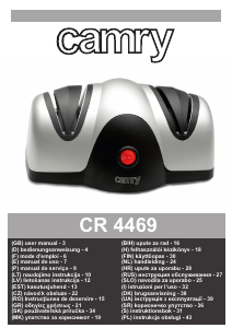 Handleiding Camry CR 4469 Messenslijper