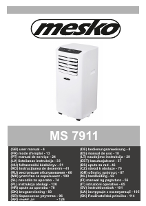 Manual Mesko MS 7911 Ar condicionado