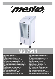 Mode d’emploi Mesko MS 7914 Climatiseur
