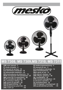 Handleiding Mesko MS 7310 Ventilator