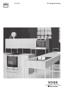 Brugsanvisning Voss-Electrolux IKC6500-RF Ovn