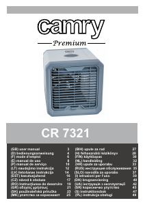 Manual de uso Camry CR 7321 Ventilador