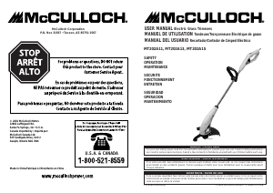 Manual McCulloch MT202A11 Grass Trimmer