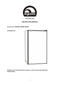 Handleiding Igloo FR320D Koelkast