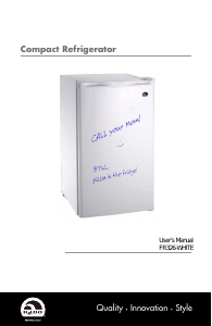 Manual Igloo FR326-WHITE Refrigerator