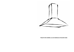 Manual Prima LCT015 Cooker Hood