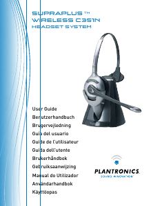 Manual de uso Plantronics SupraPlus CS351N Headset
