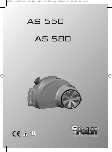 Mode d’emploi Polti AS550 Aspirateur