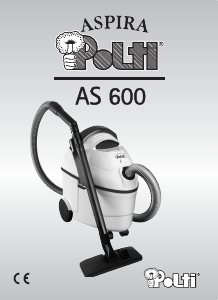 Mode d’emploi Polti AS600 Aspira Aspirateur