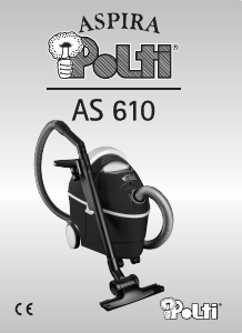 Mode d’emploi Polti AS610 Aspira Aspirateur