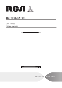 Manual RCA RFR440-B-WHITE Refrigerator
