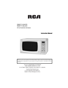 Handleiding RCA RMW713 Magnetron