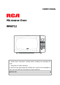 Handleiding RCA RMW712 Magnetron