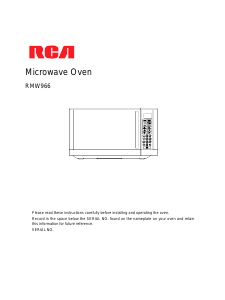 Handleiding RCA RMW966 Magnetron