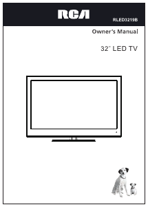Bruksanvisning RCA RLED3219B LED TV