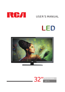 Bruksanvisning RCA RLDED3260A LED TV