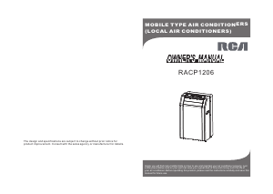 Manual RCA RACP1206 Air Conditioner